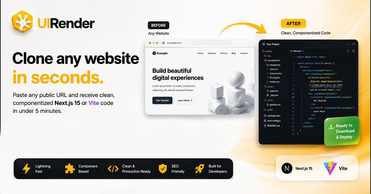 UIRender screenshot 1