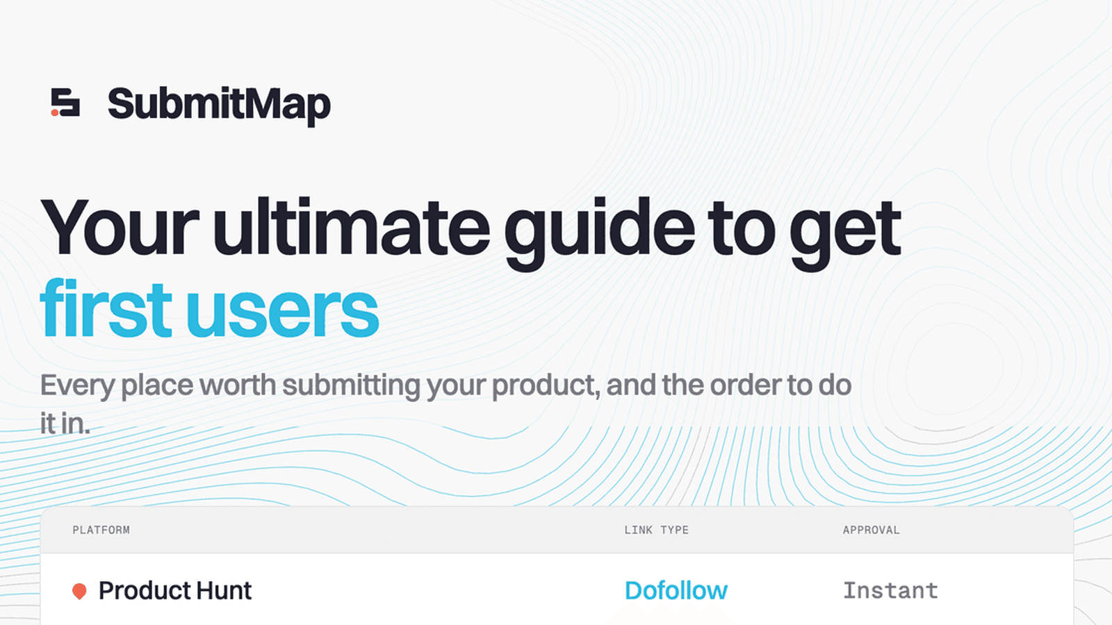 SubmitMap screenshot 1