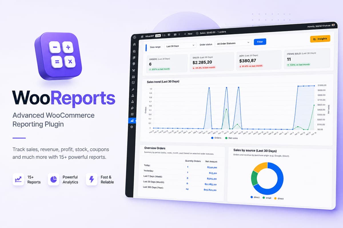WooReports screenshot 1
