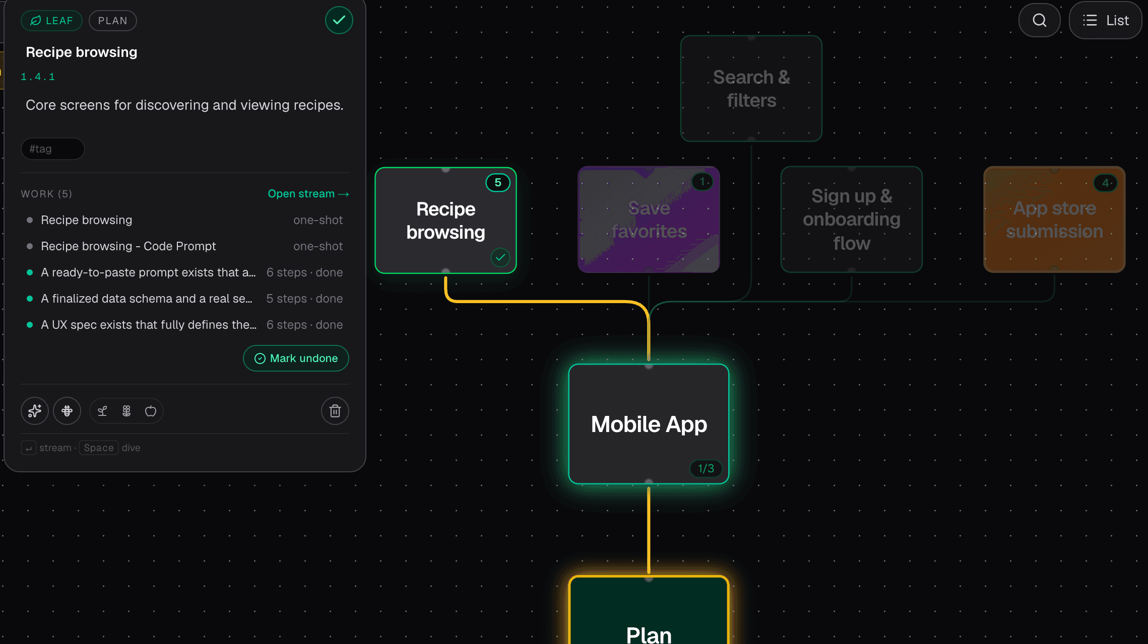 Leefy screenshot 2