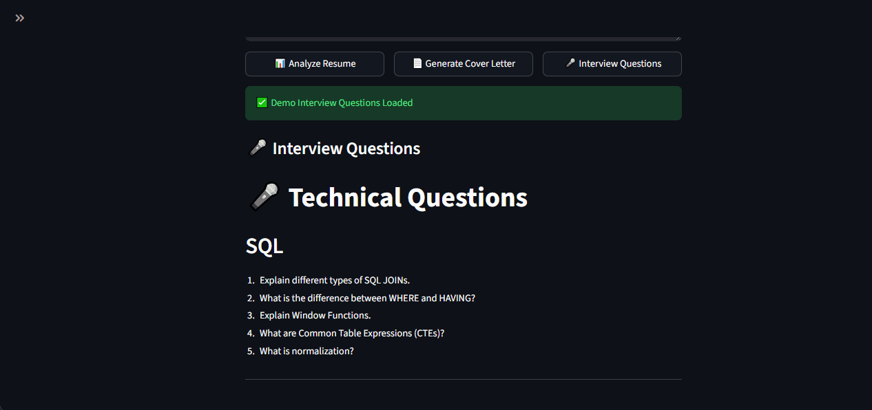 AI Resume Analyzer screenshot 4
