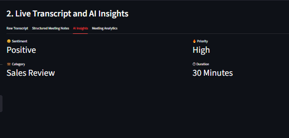 AI Meeting Summarizer screenshot 4