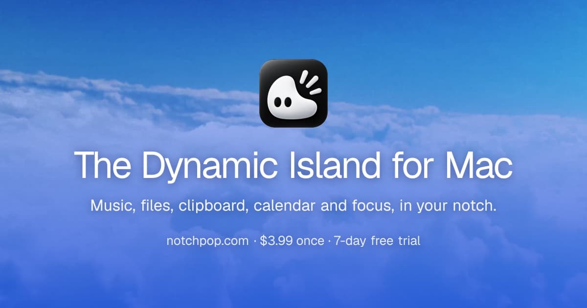 NotchPop screenshot 1