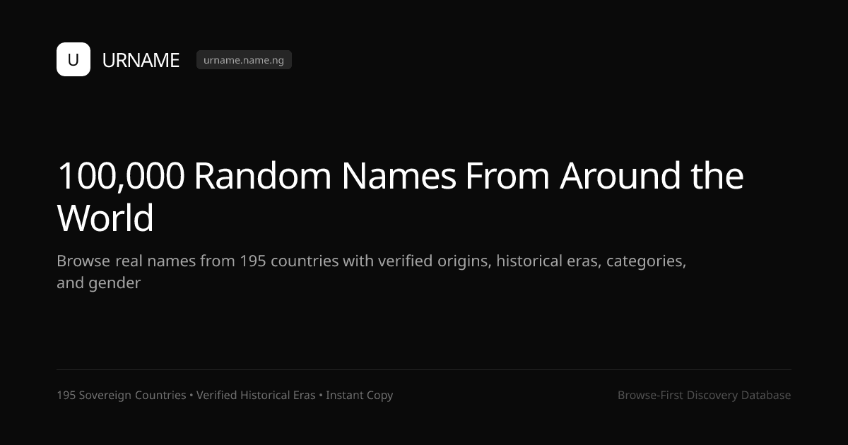 URNAME screenshot 1