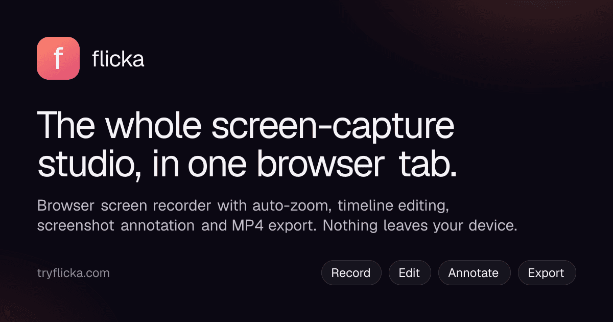 Flicka screenshot 1