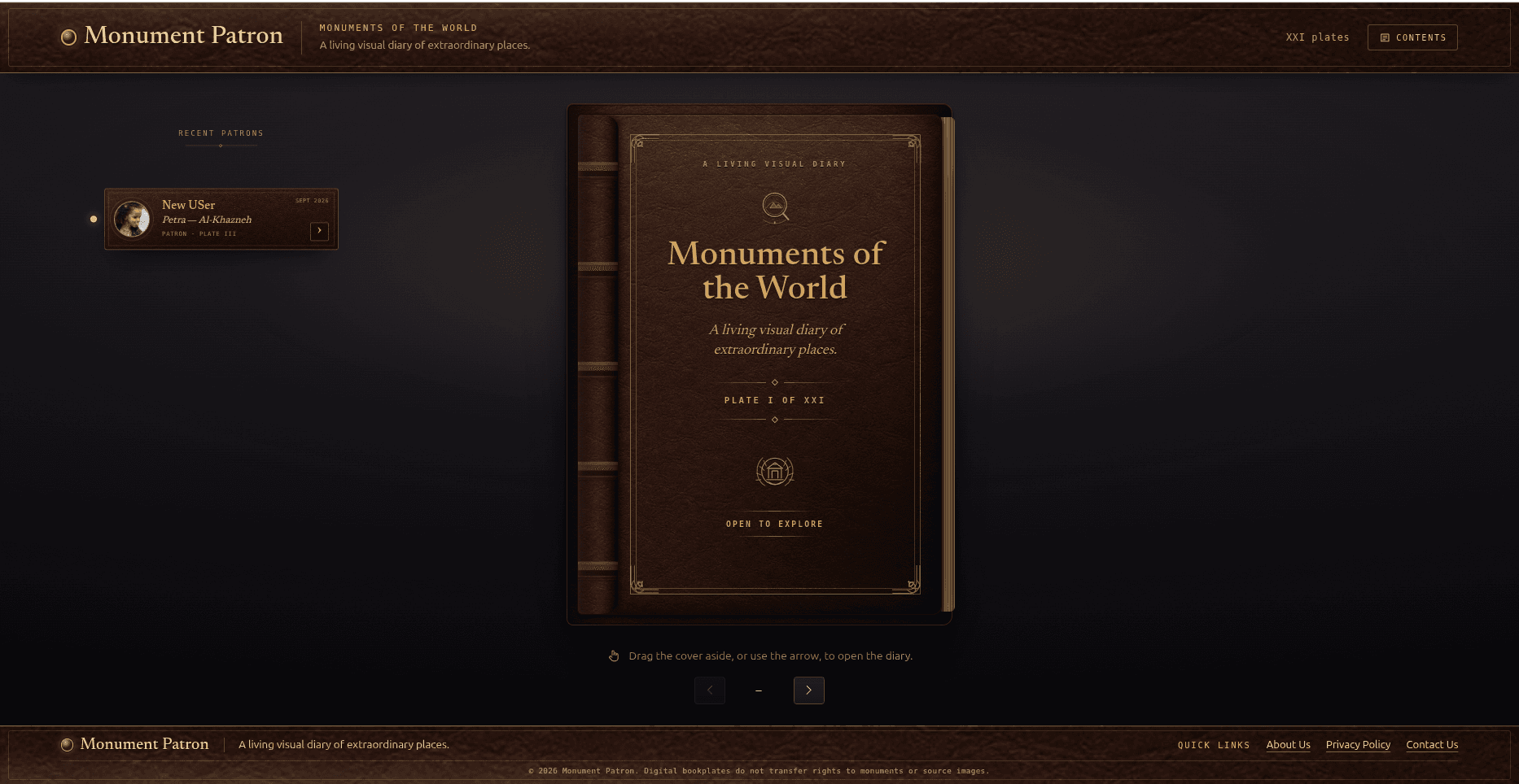 Monument Patron screenshot 1