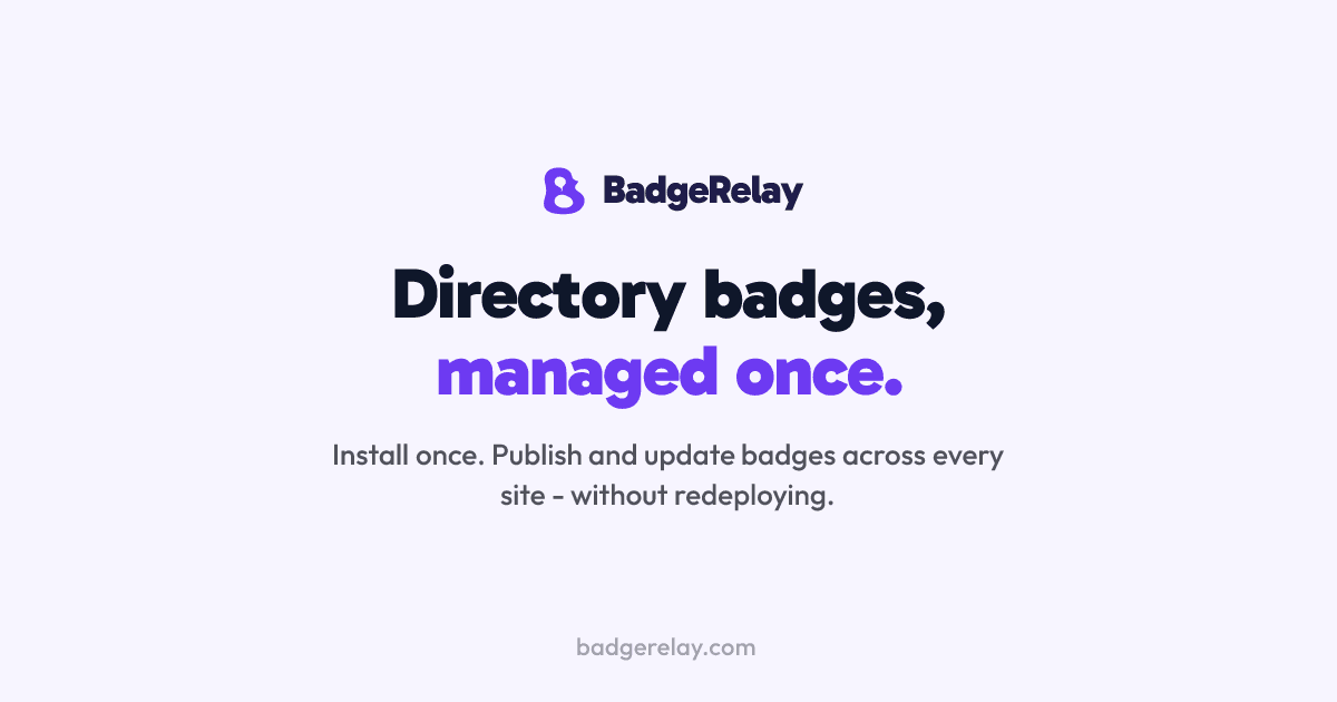 BadgeRelay screenshot 1