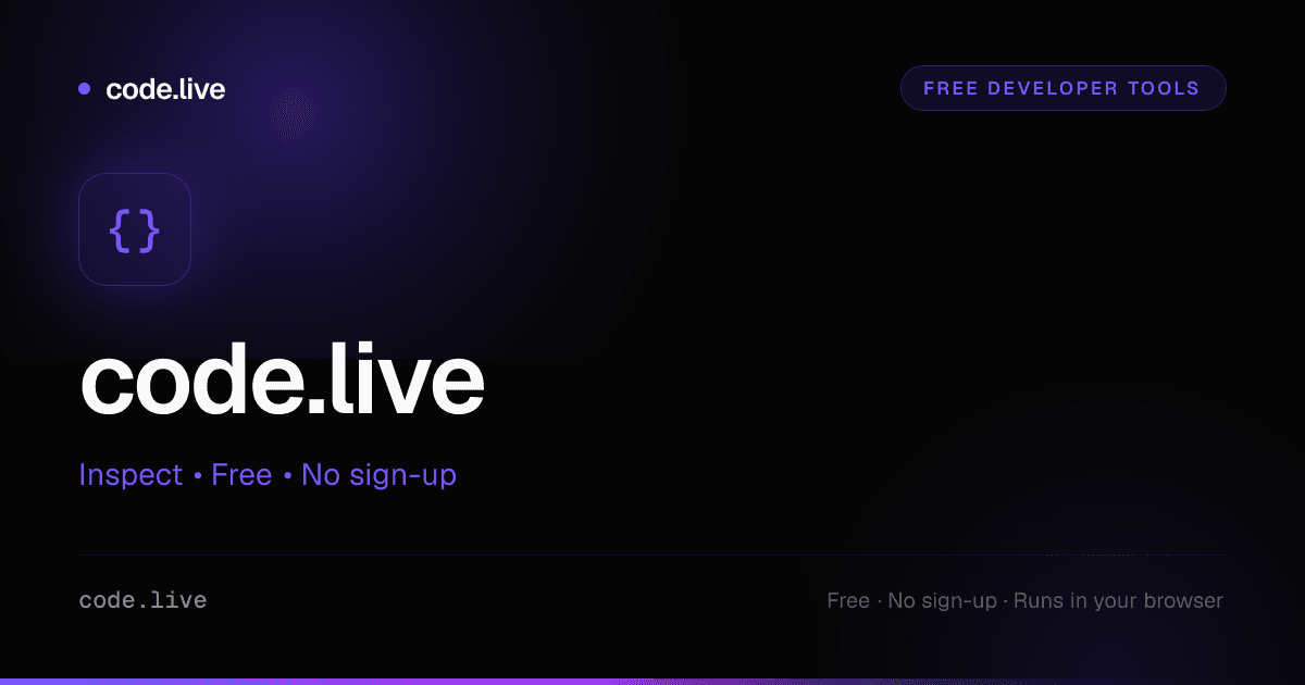 code.live screenshot 1