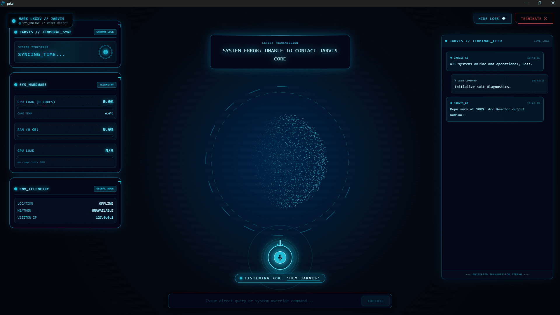 Pika Voice Assistant screenshot 2