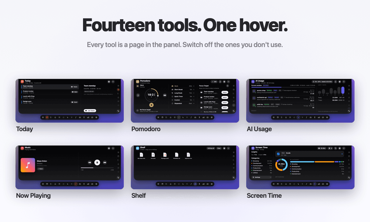 NotchDodo screenshot 2