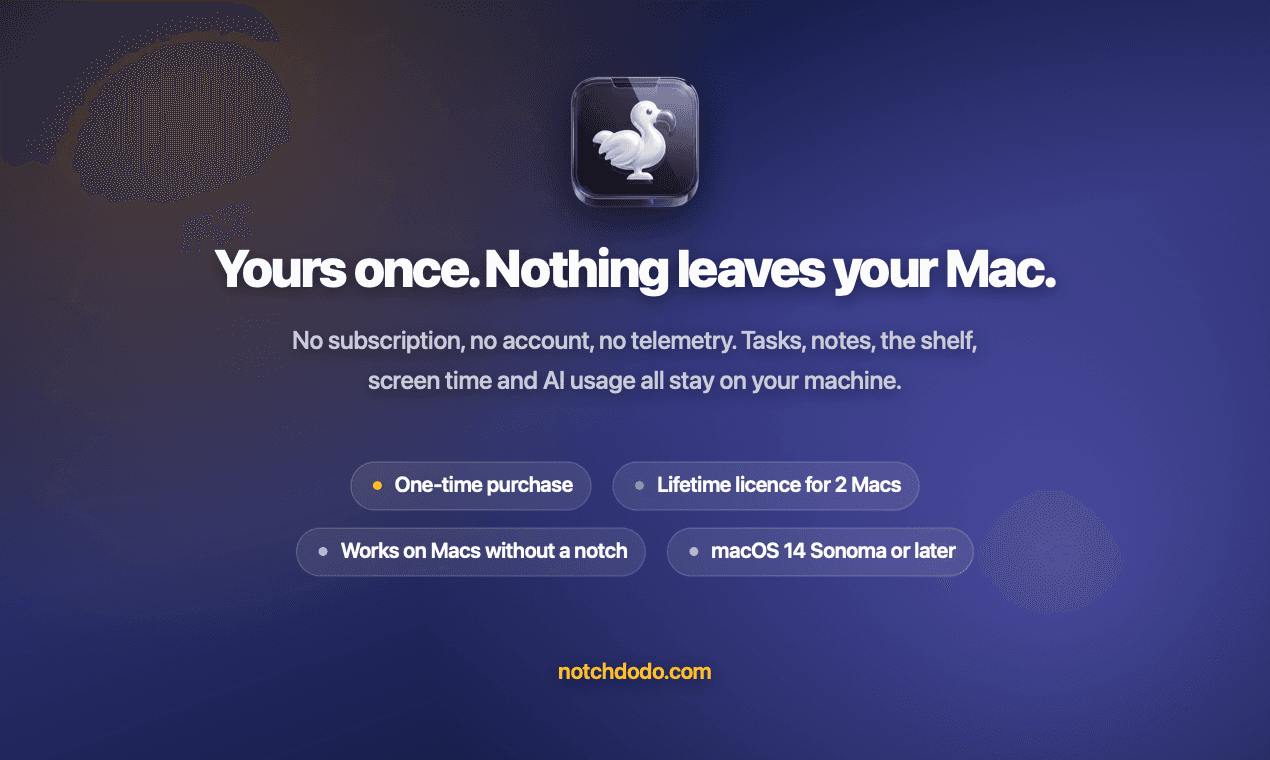 NotchDodo screenshot 4