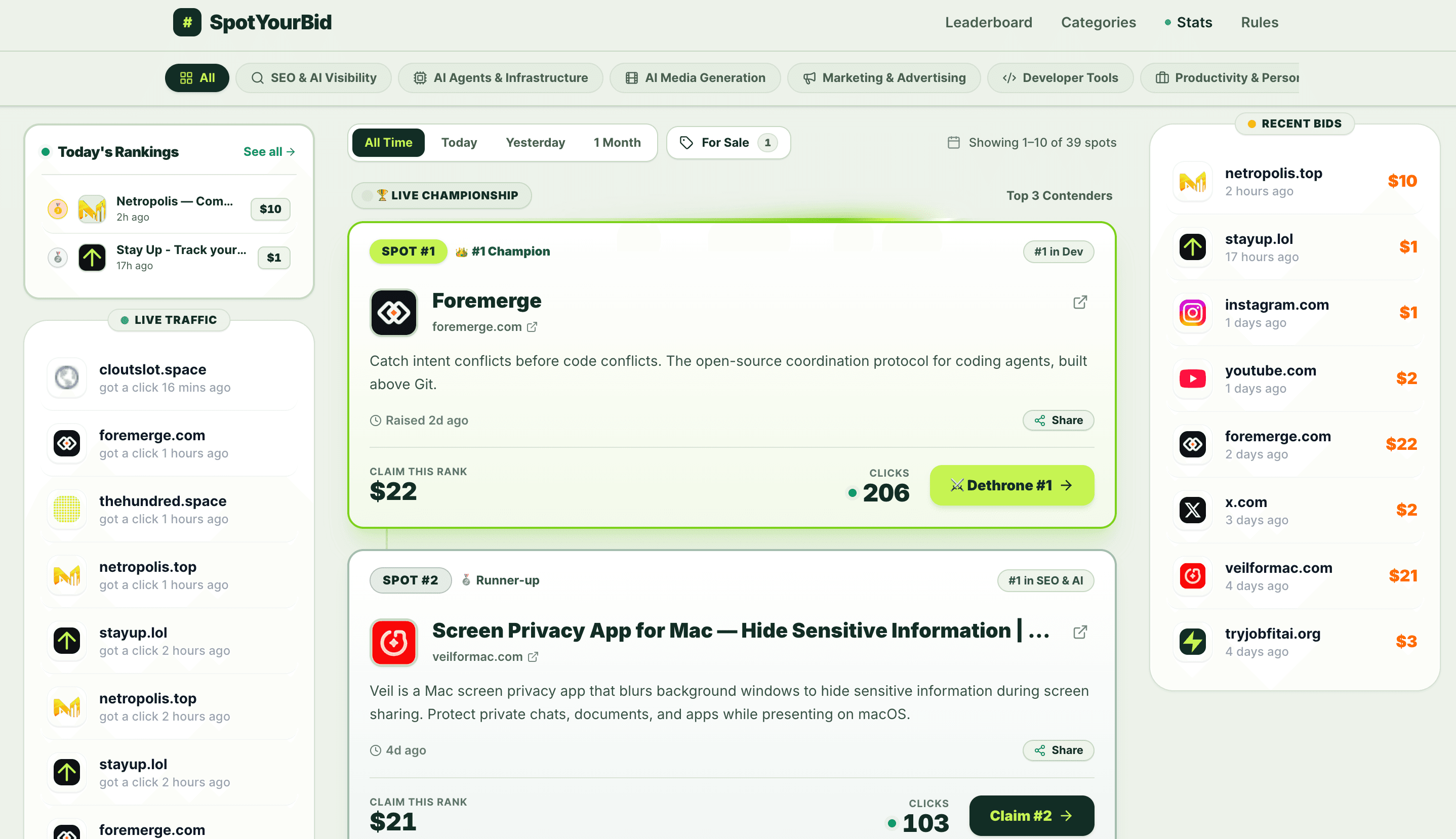 SpotYourBid screenshot 3