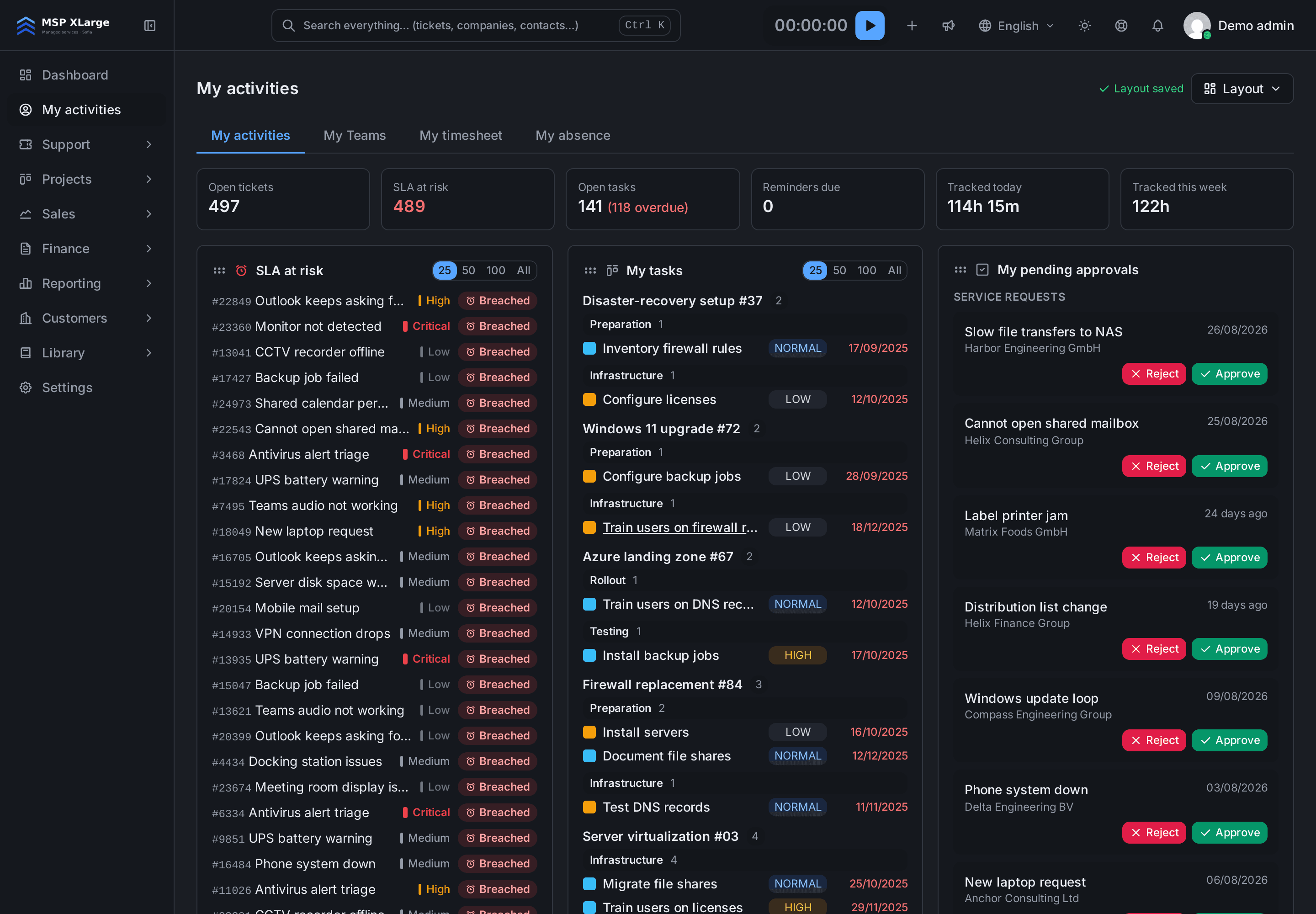 Xcellerate OPS screenshot 1