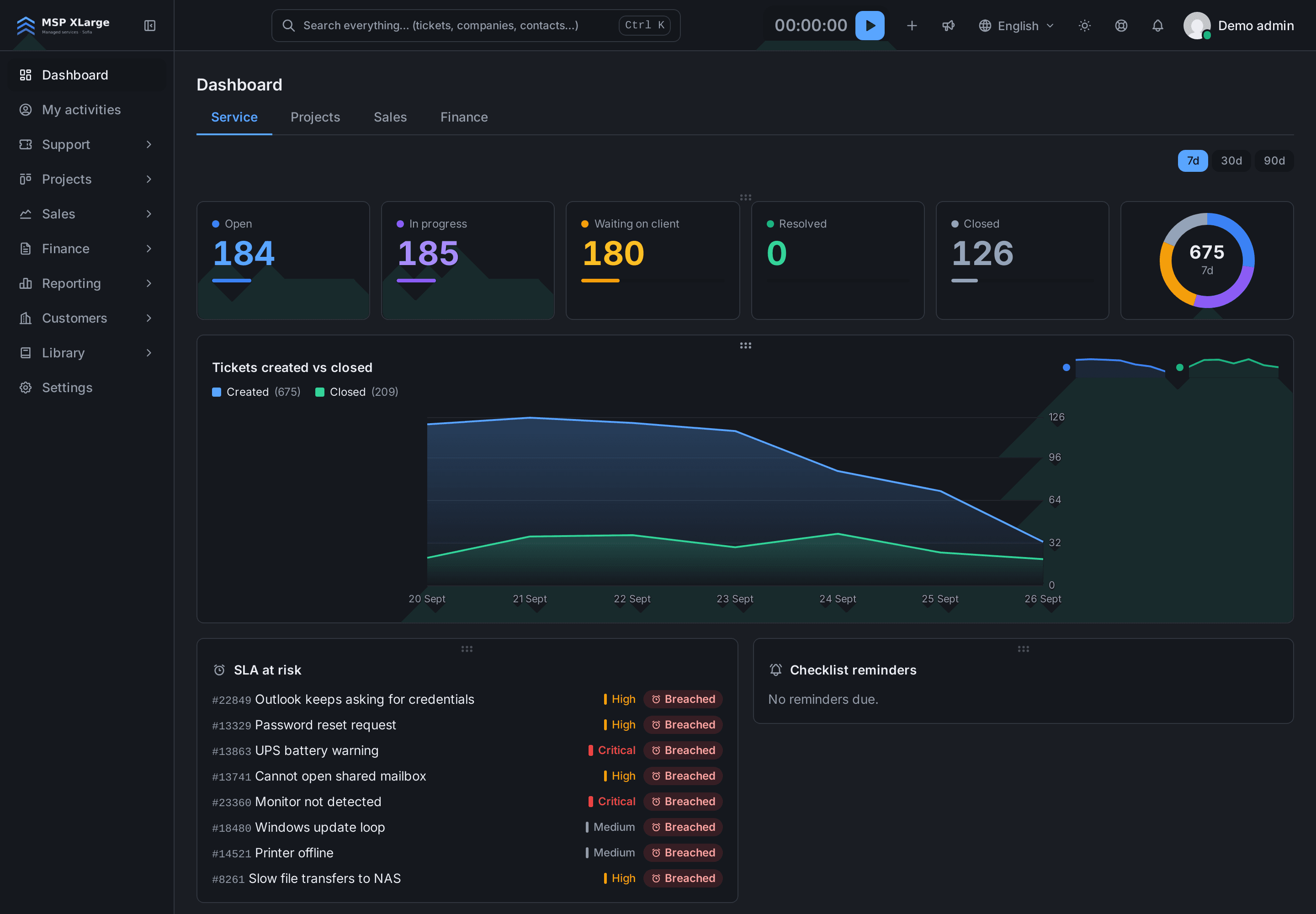 Xcellerate OPS screenshot 2