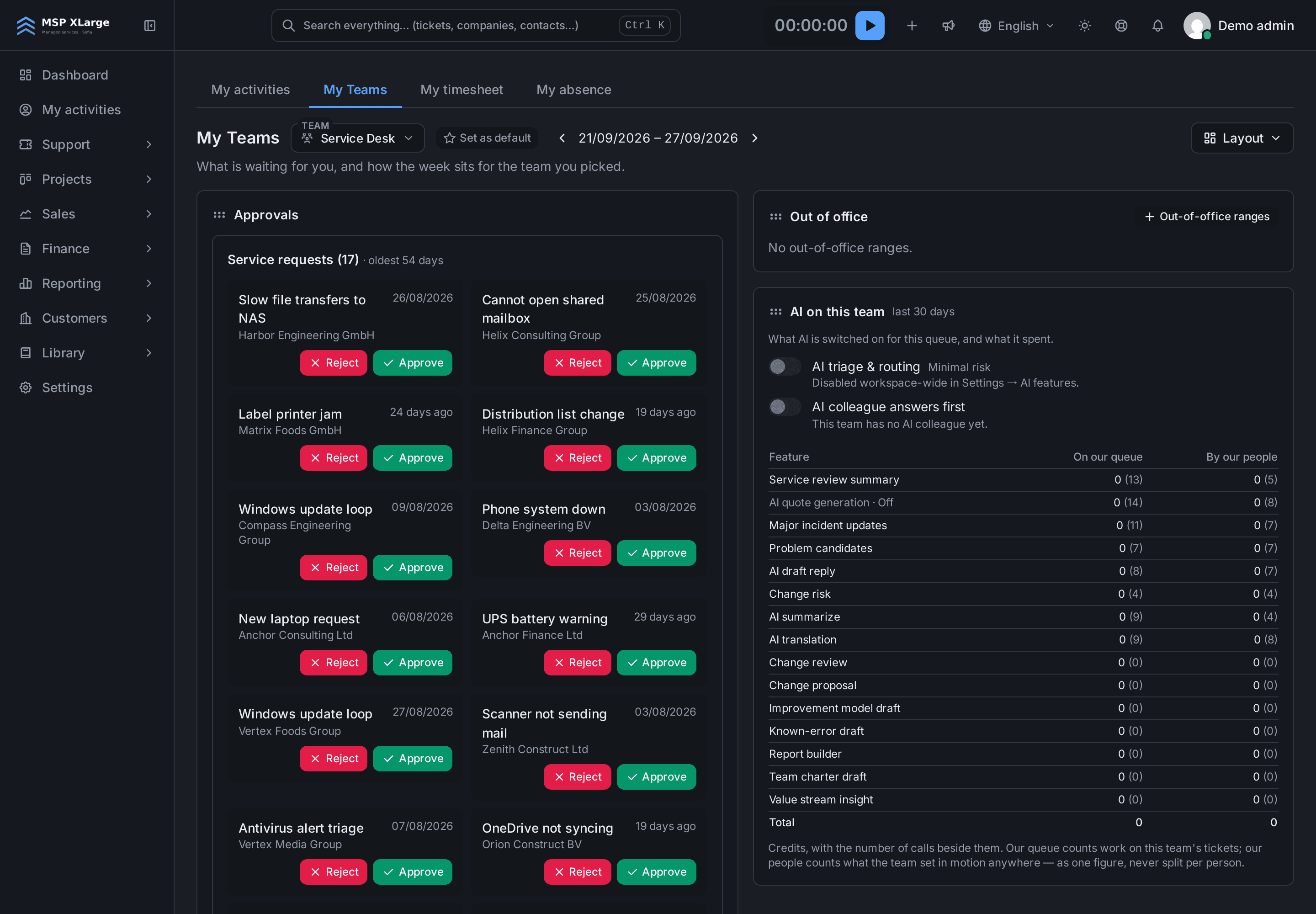 Xcellerate OPS screenshot 3