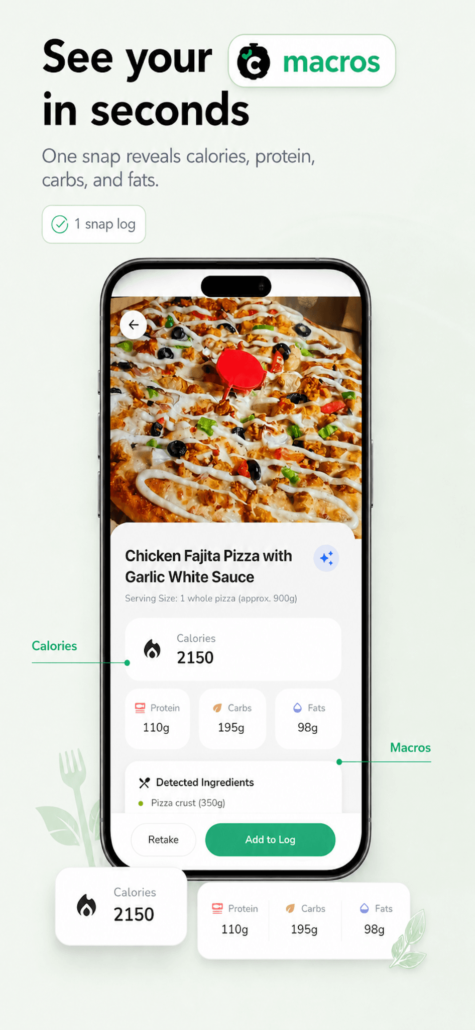CalTally screenshot 3