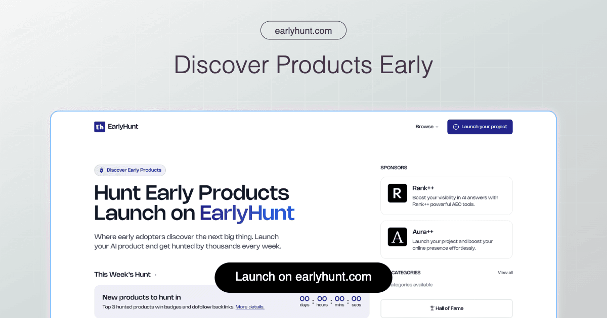 EarlyHunt screenshot 1