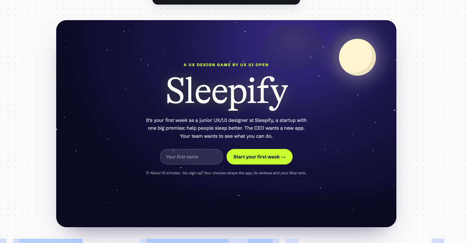 UX UI Open screenshot 5
