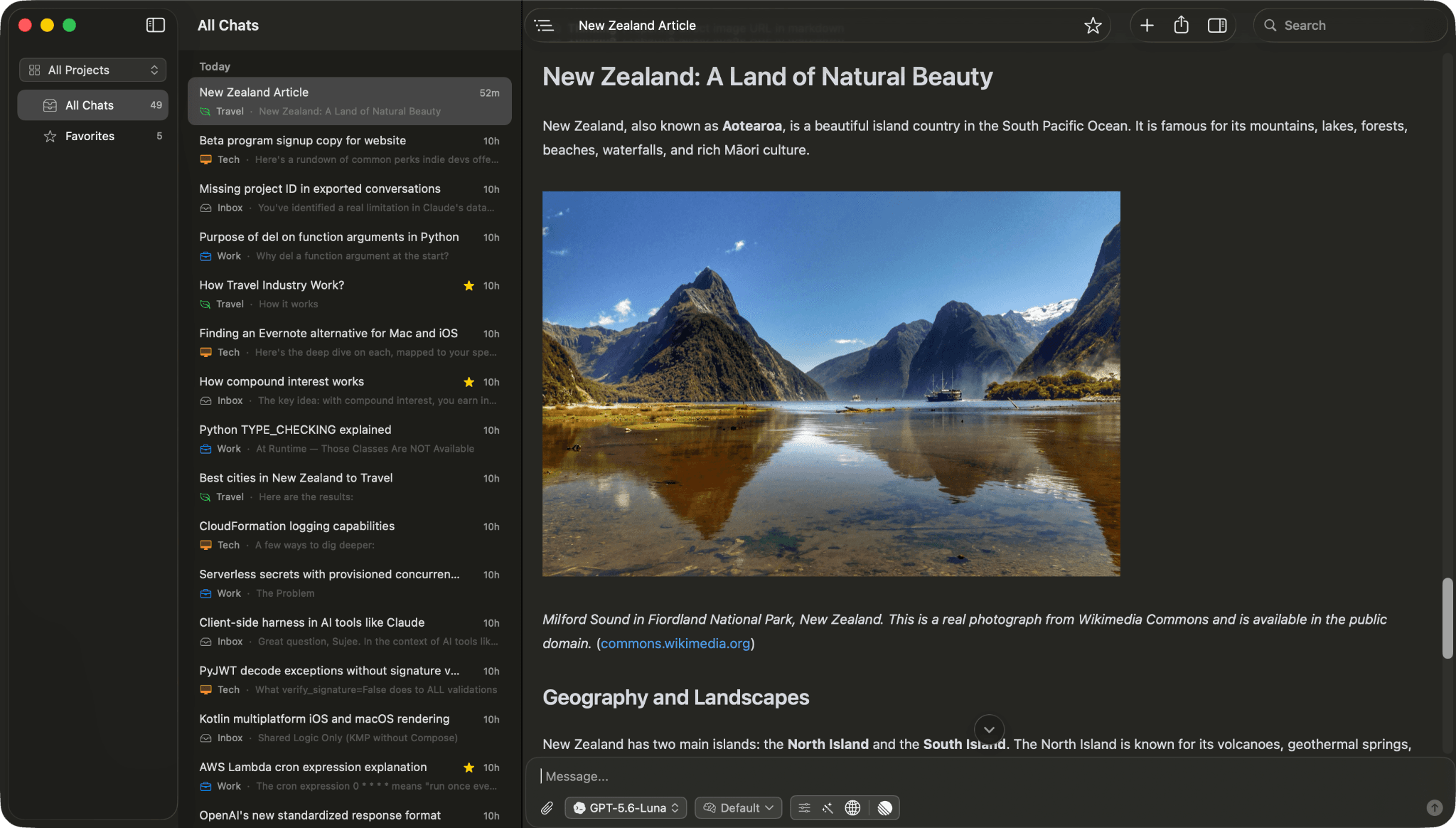 Vinaa screenshot 1